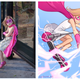Illustration for article titled Artist transforms little girls in superhero costumes into super art